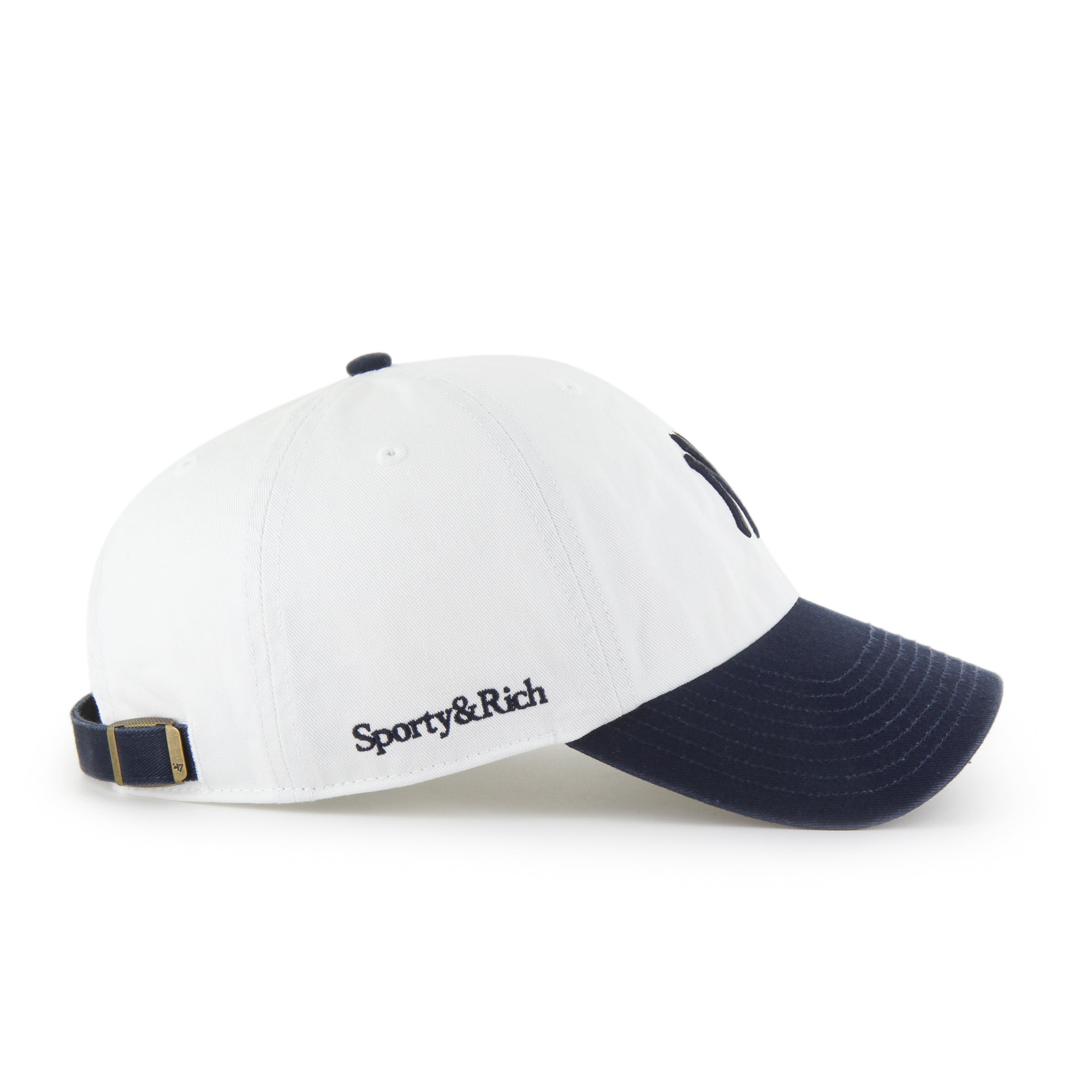 NEW YORK YANKEES SPORTY & RICH '47 CLEAN UP WHITE
