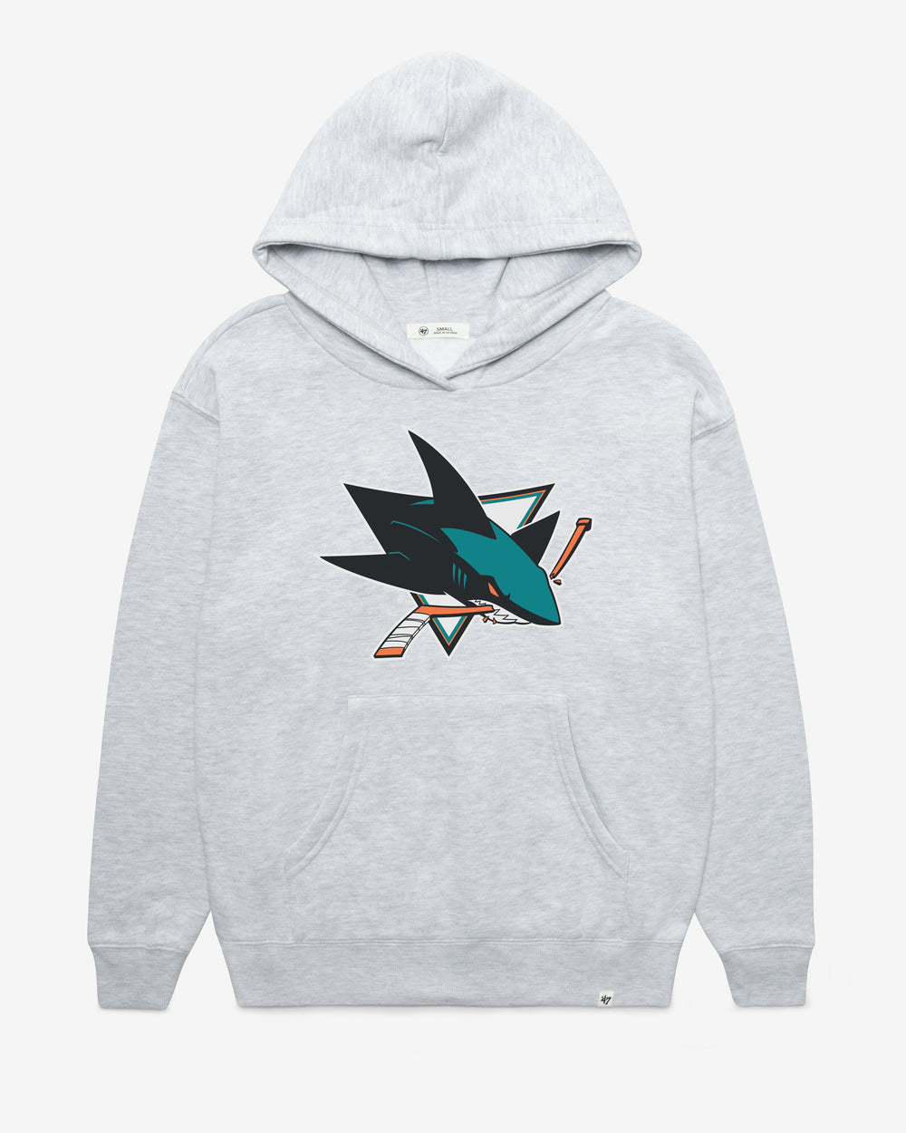 SAN JOSE SHARKS IMPRINT '47 NAOMI HOOD WOMENS RELAY GREY