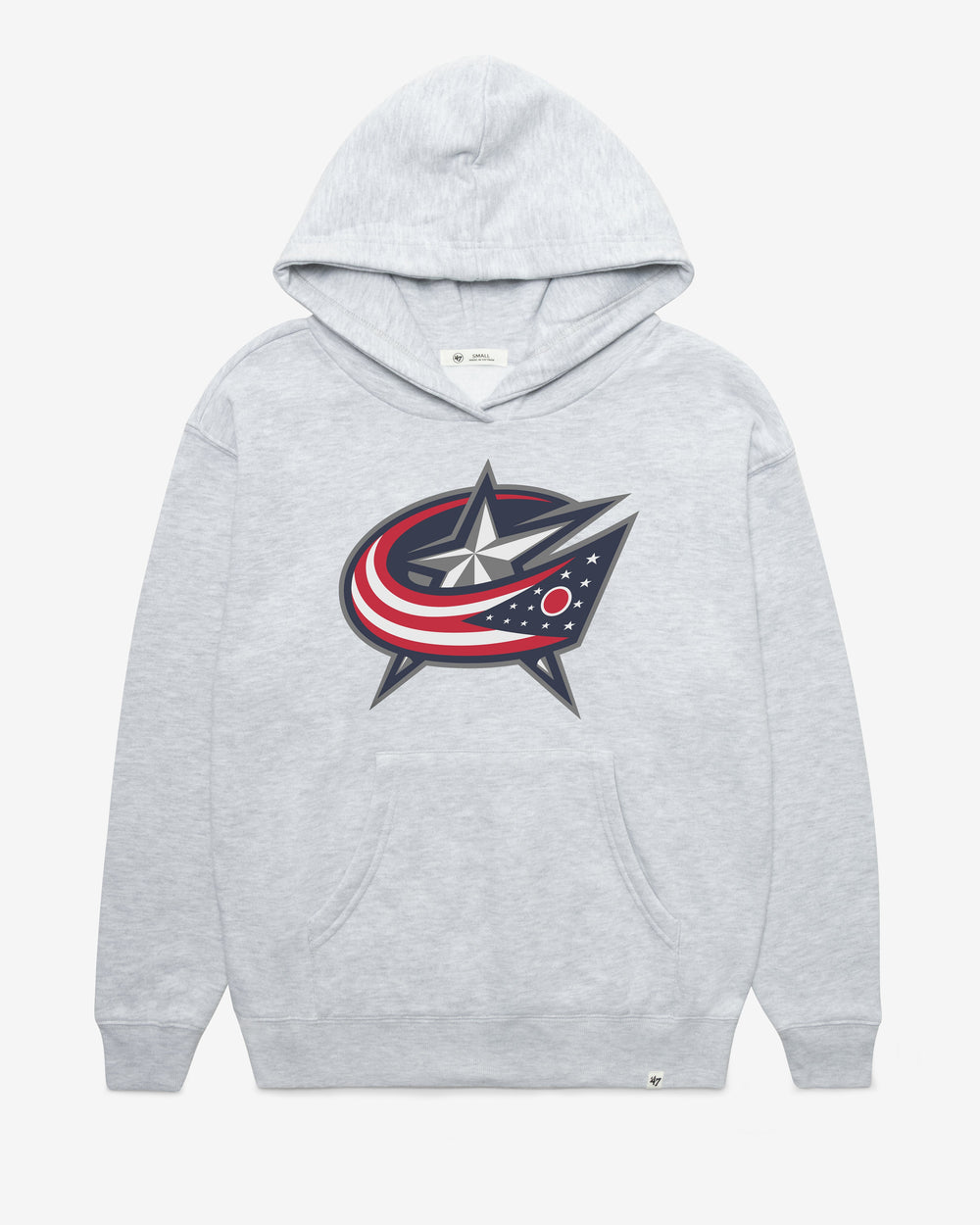 COLUMBUS BLUE JACKETS IMPRINT '47 NAOMI HOOD WOMENS RELAY GREY