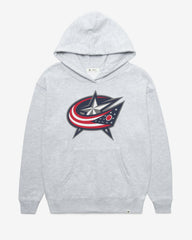 COLUMBUS BLUE JACKETS IMPRINT '47 NAOMI HOOD WOMENS RELAY GREY
