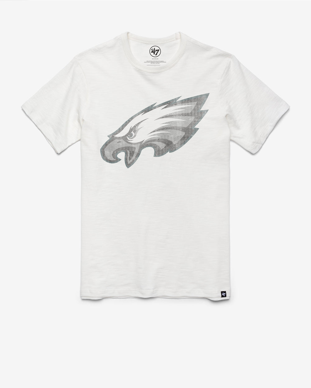 PHILADELPHIA EAGLES GRIT '47 SCRUM TEE WHITE WASH