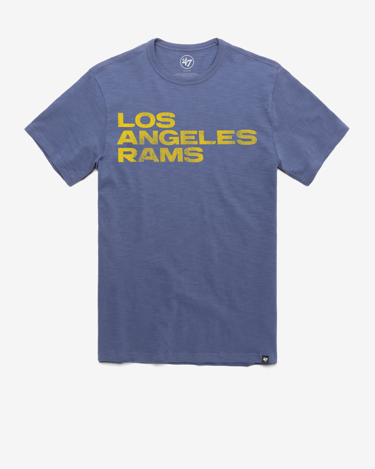 LOS ANGELES RAMS GRIT '47 SCRUM TEE BLEACHER BLUE