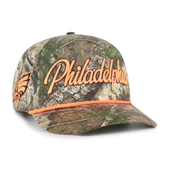 PHILADELPHIA EAGLES OVERHAND SCRIPT REALTREE '47 HITCH RELAXED FIT REALTREE APX
