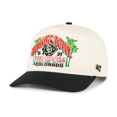 COLORADO BUFFALOES ORANGE BOWL PAST CHAMPS '47 HITCH NATURAL