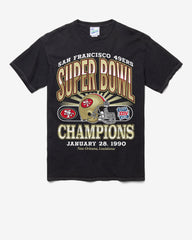SAN FRANCISCO 49ERS LOCKER VINTAGE '47 TUBULAR TEE DT BLACK