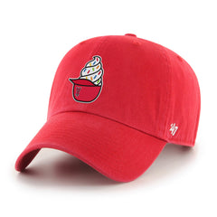 LOS ANGELES ANGELS ICE CREAM '47 CLEAN UP RED