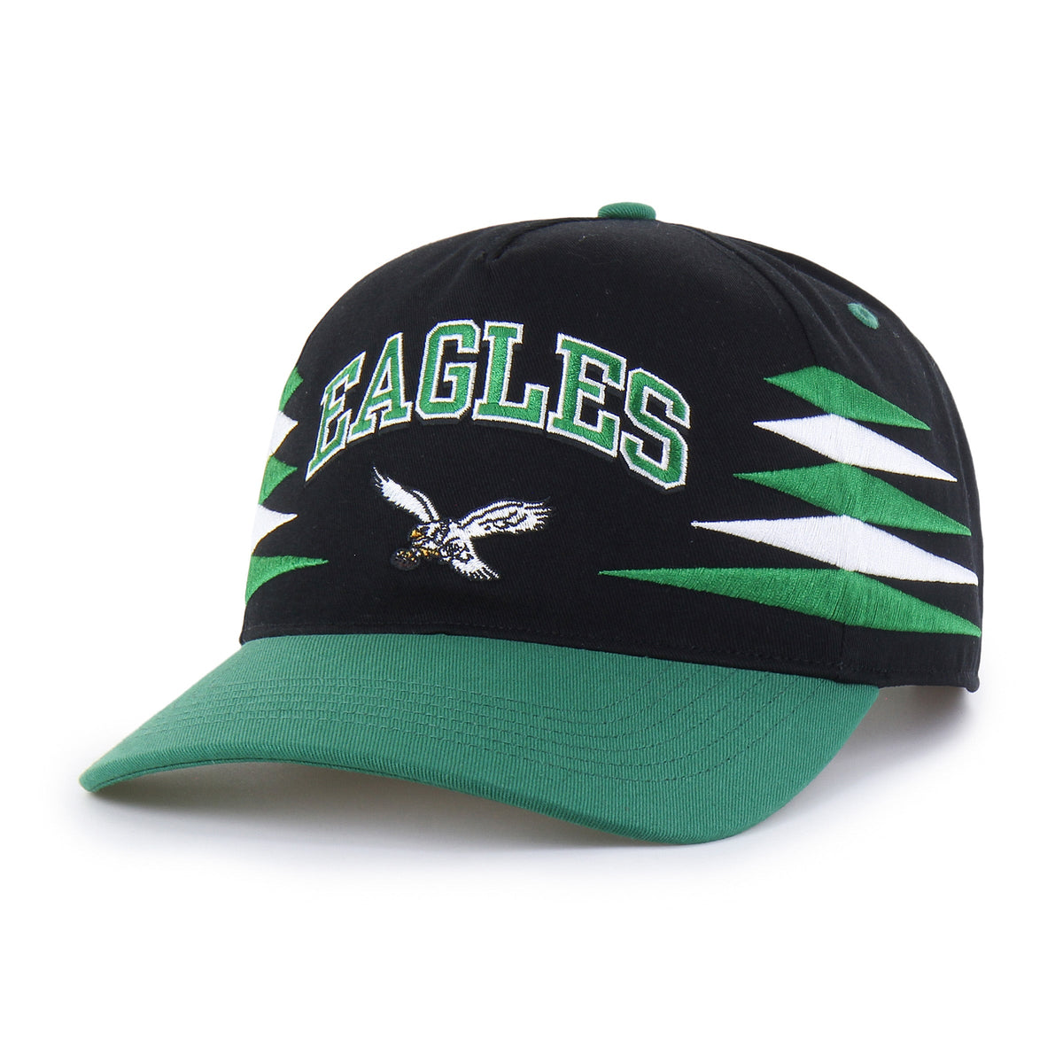 PHILADELPHIA EAGLES HISTORIC DIAMOND CUT '47 HITCH RF RELAXED FIT BLACK