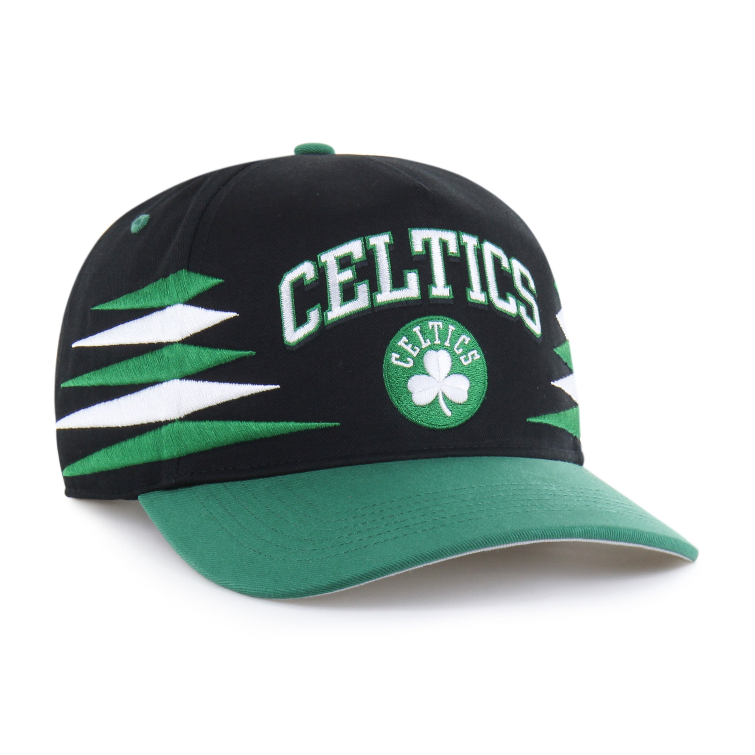 BOSTON CELTICS DIAMOND CUT '47 HITCH BLACK