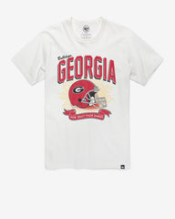 GEORGIA BULLDOGS PRIME PLAY '47 FRANKLIN TEE WHITE WASH