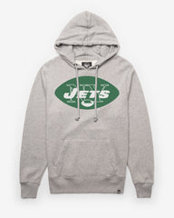 NEW YORK JETS HISTORIC IMPRINT '47 HEADLINE HOOD SLATE GREY