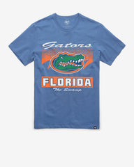 FLORIDA GATORS WAVER '47 FRANKLIN TEE CADET BLUE