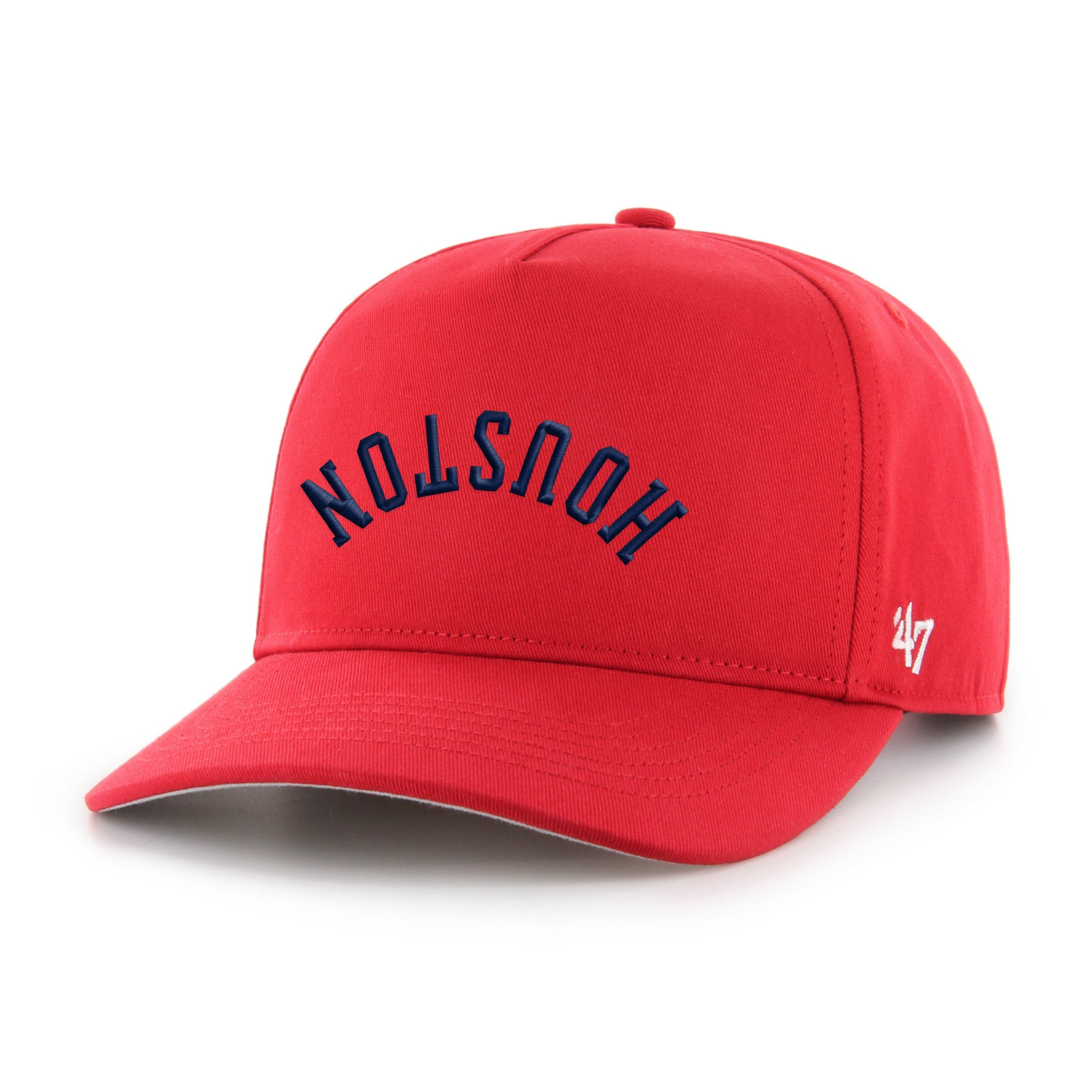 HOUSTON TEXANS UPSIDE DOWN '47 HITCH RF RELAXED FIT RED