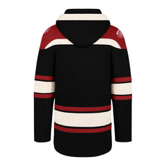 DETROIT RED WINGS SUPERIOR '47 LACER HOOD JET BLACK