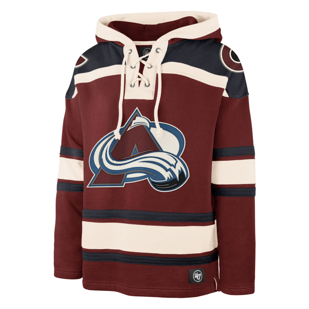 COLORADO AVALANCHE SUPERIOR '47 LACER HOOD CARDINAL