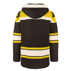 BOSTON BRUINS VINTAGE SUPERIOR '47 LACER HOOD BROWN