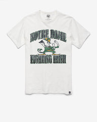 NOTRE DAME FIGHTING IRISH OVERRUN '47 SCRUM TEE WHITE WASH