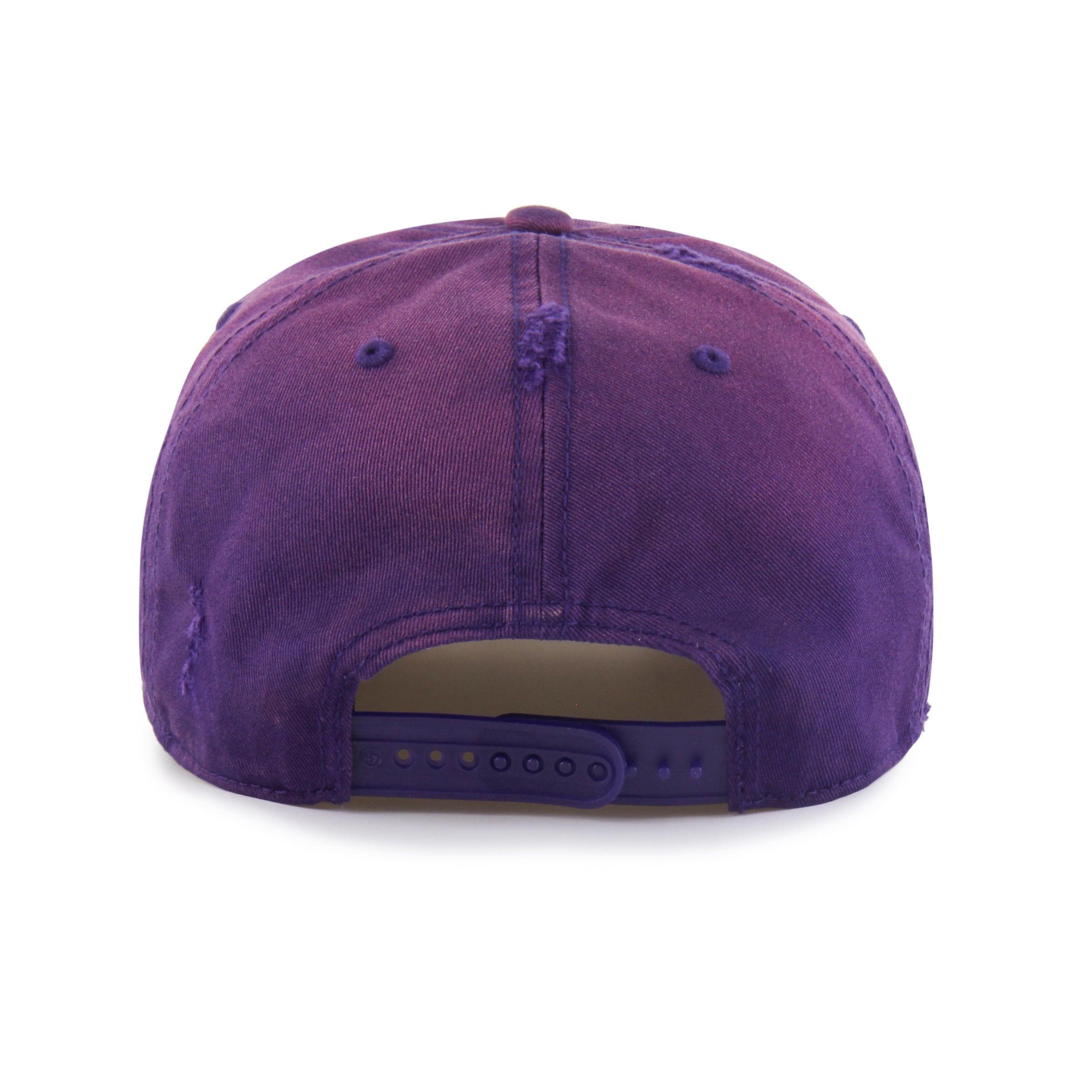 MILWAUKEE BUCKS HARDWOOD CLASSICS WORN '47 HITCH LC LOW CROWN PURPLE