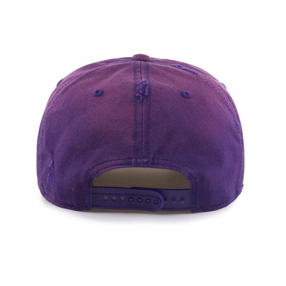 MILWAUKEE BUCKS HARDWOOD CLASSICS WORN '47 HITCH LC LOW CROWN PURPLE
