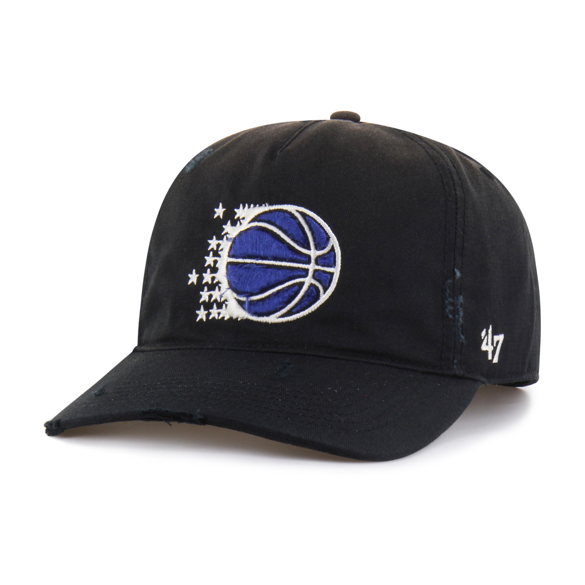 ORLANDO MAGIC HARDWOOD CLASSICS WORN '47 HITCH LC LOW CROWN BLACK