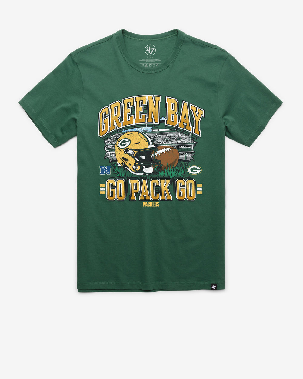 GREEN BAY PACKERS REGIONAL '47 FRANKLIN TEE ELM GREEN
