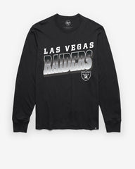 LAS VEGAS RAIDERS POLISHED '47 FRANKLIN LONG SLEEVE TEE FLINT BLACK