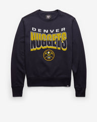 DENVER NUGGETS BRUSH BY '47 HEADLINE CREW FALL NAVY