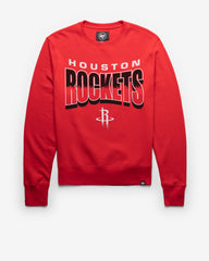 HOUSTON ROCKETS BRUSH BY '47 HEADLINE CREW RED