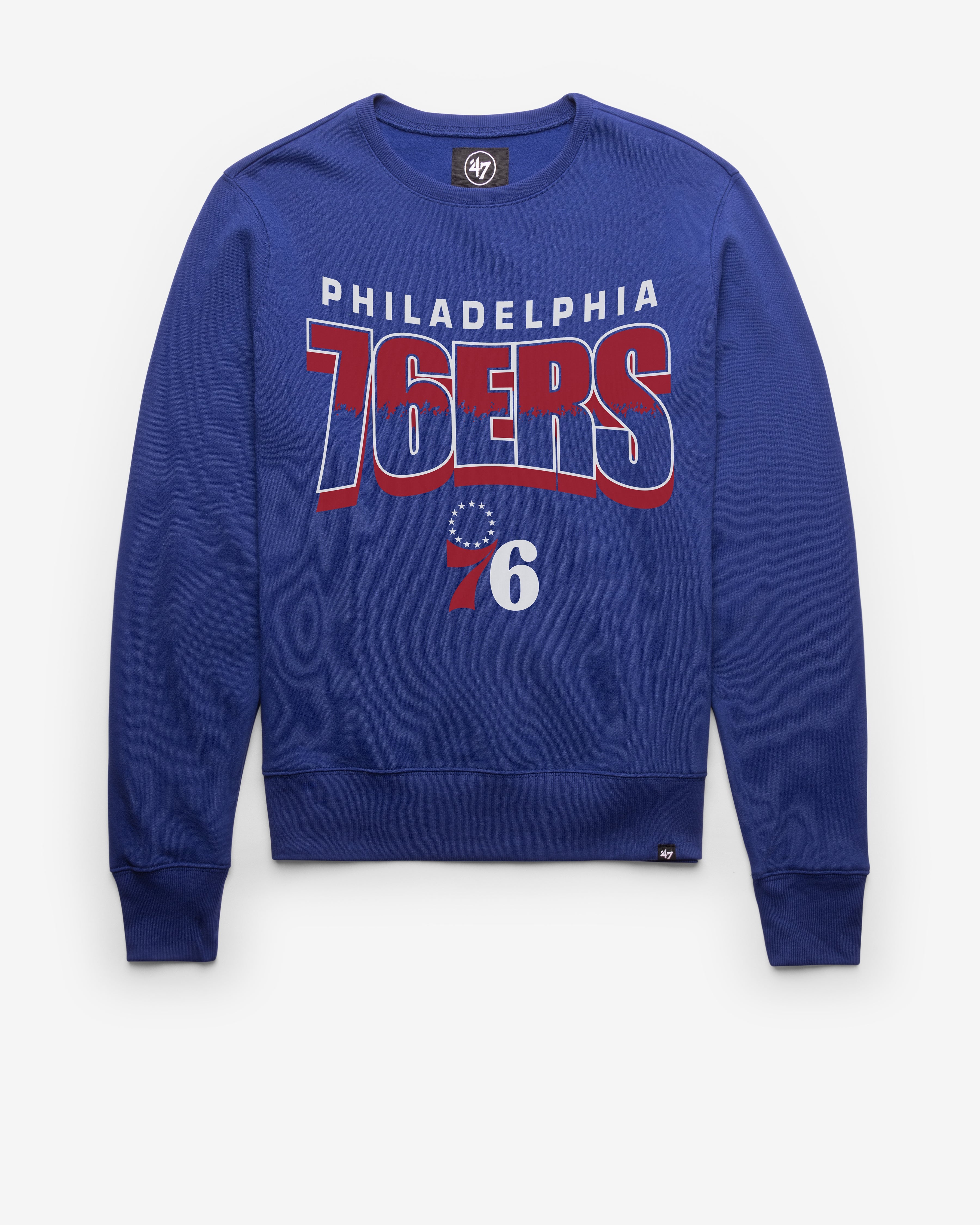 PHILADELPHIA 76ERS BRUSH BY '47 HEADLINE CREW ROYAL