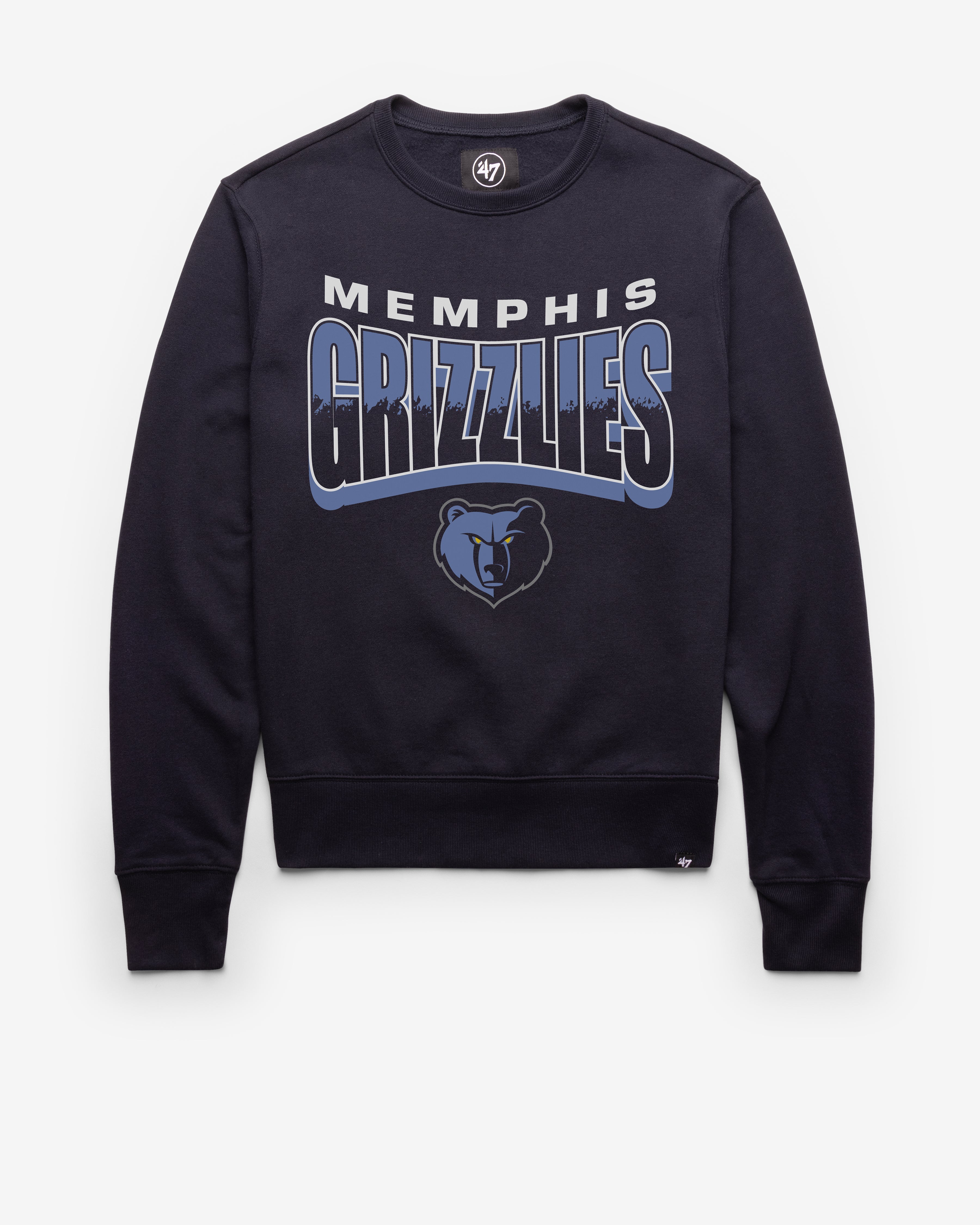 MEMPHIS GRIZZLIES BRUSH BY '47 HEADLINE CREW FALL NAVY