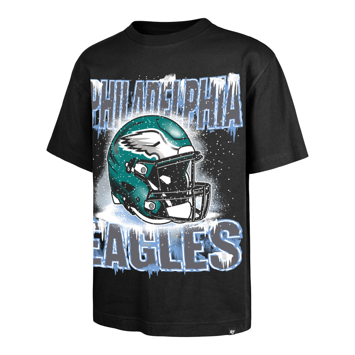 PHILADELPHIA EAGLES FLURRY FORECAST '47 FOUNDATION TEE BLACK