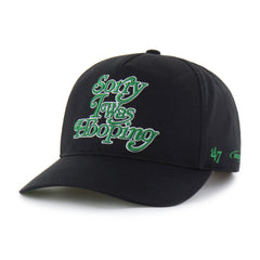 BOSTON CELTICS X SEEN SORRY I WAS HOOPING '47 HITCH BLACK