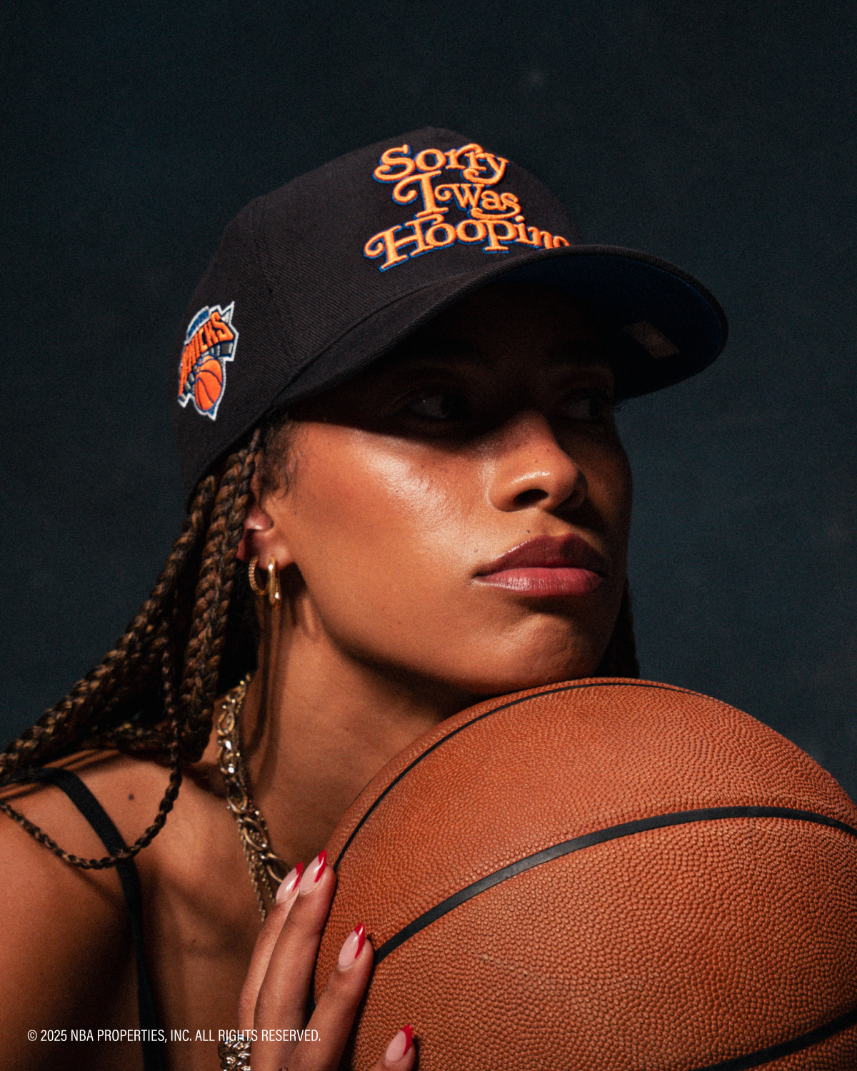 NEW YORK KNICKS X SEEN SORRY I WAS HOOPING '47 HITCH BLACK