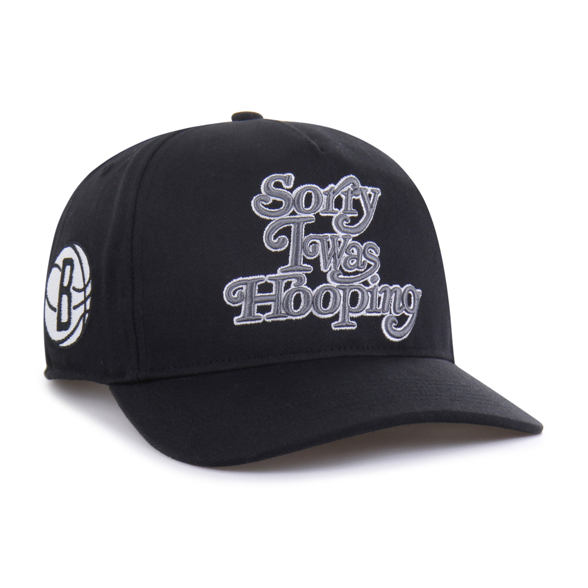 BROOKLYN NETS X SEEN SORRY I WAS HOOPING '47 HITCH BLACK