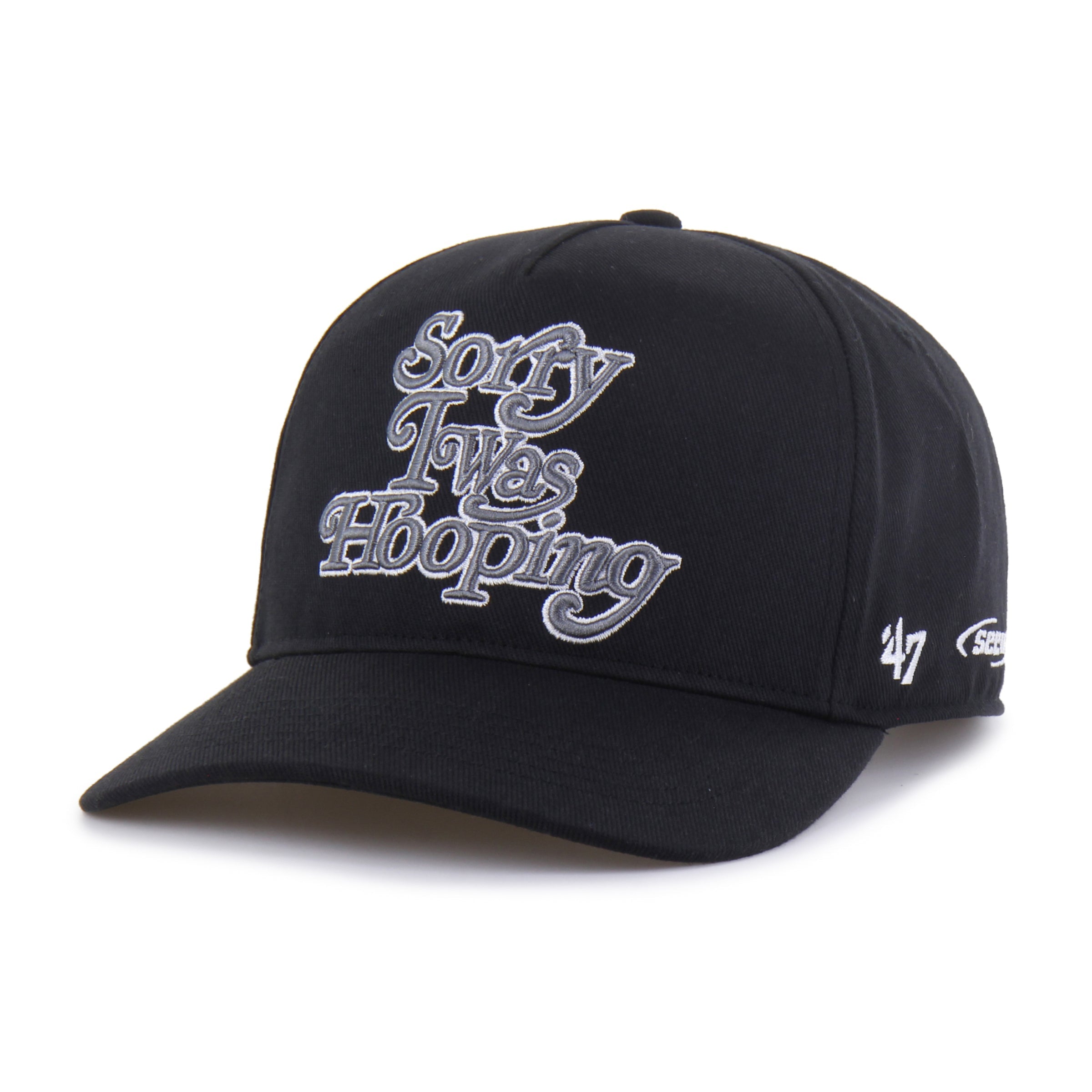 BROOKLYN NETS X SEEN SORRY I WAS HOOPING '47 HITCH BLACK