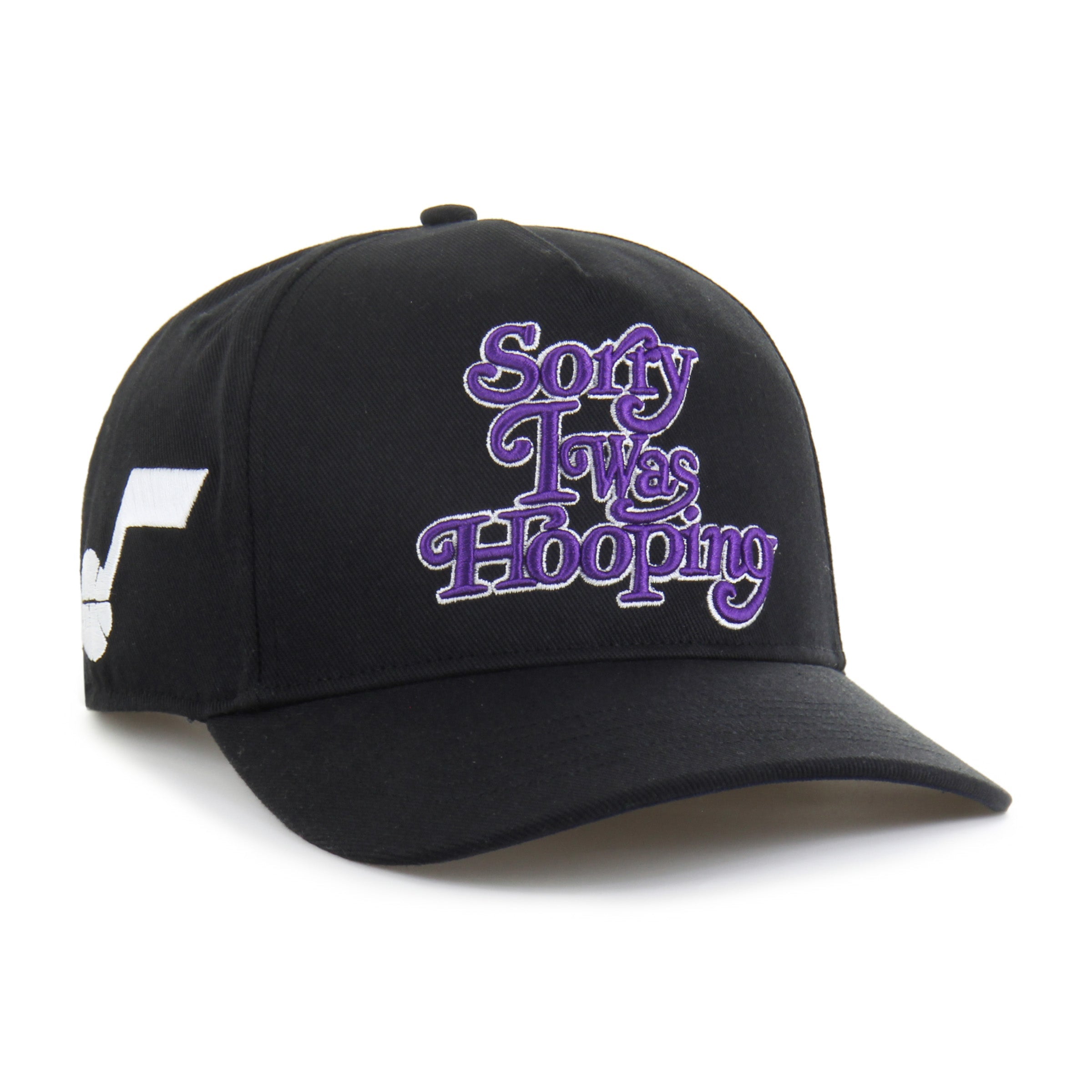 UTAH JAZZ X SEEN SORRY I WAS HOOPING '47 HITCH BLACK