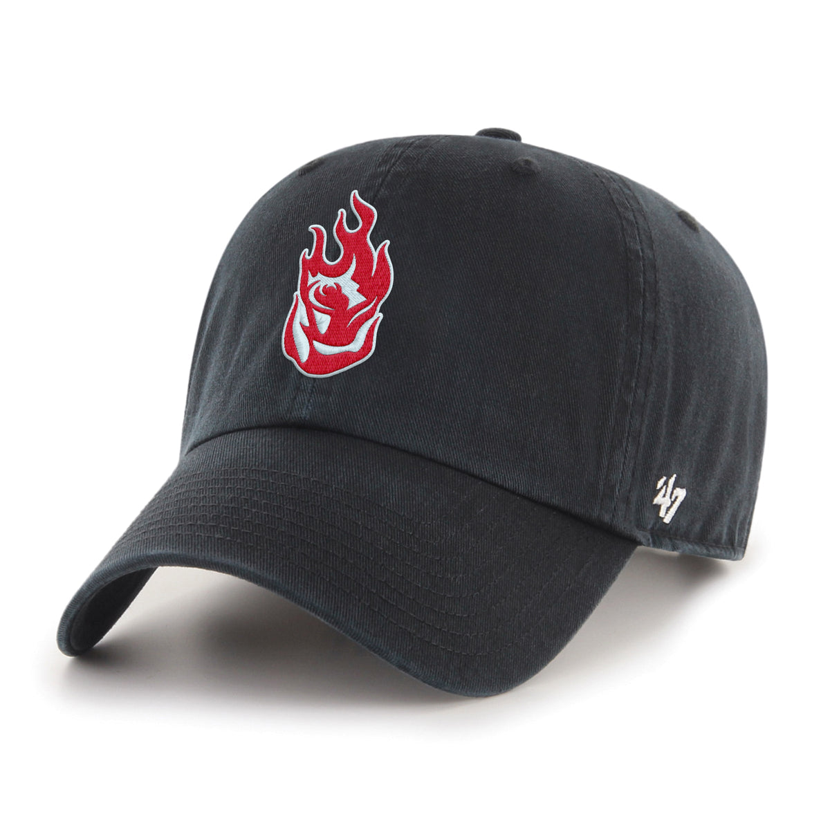 PORTLAND FIRE FLAT' 47 CLEAN UP BLACK