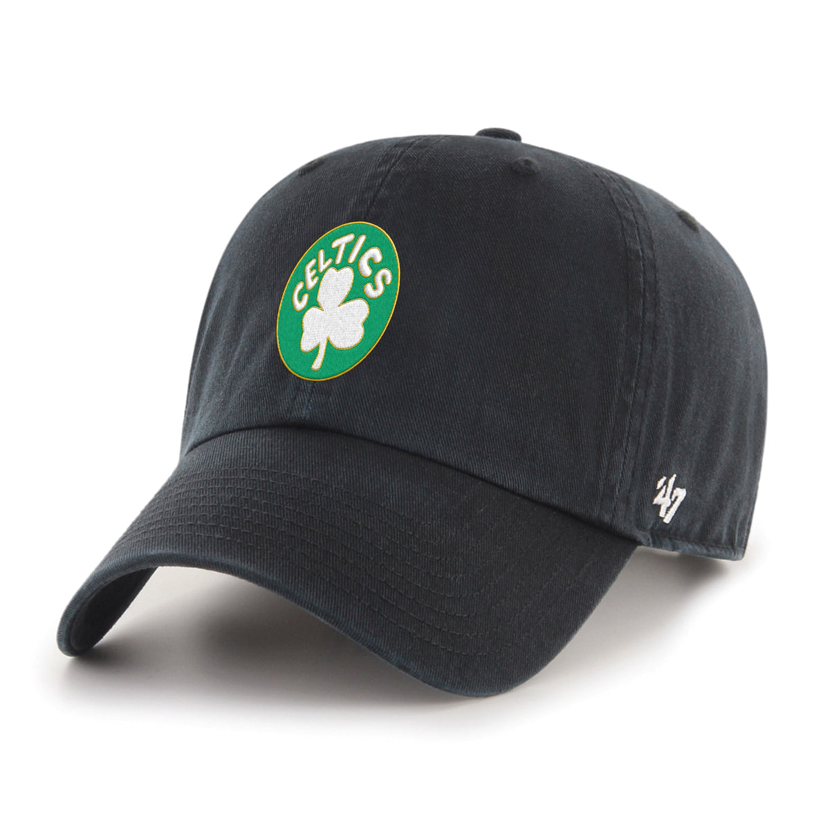 BOSTON CELTICS HARDWOOD CLASSICS '47 CLEAN UP BLACK