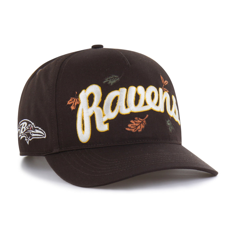 BALTIMORE RAVENS LEAFLINE '47 HITCH RF RELAXED FIT BROWN