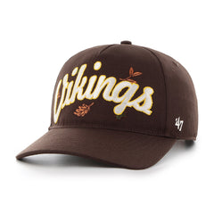 MINNESOTA VIKINGS LEAFLINE '47 HITCH RF RELAXED FIT BROWN