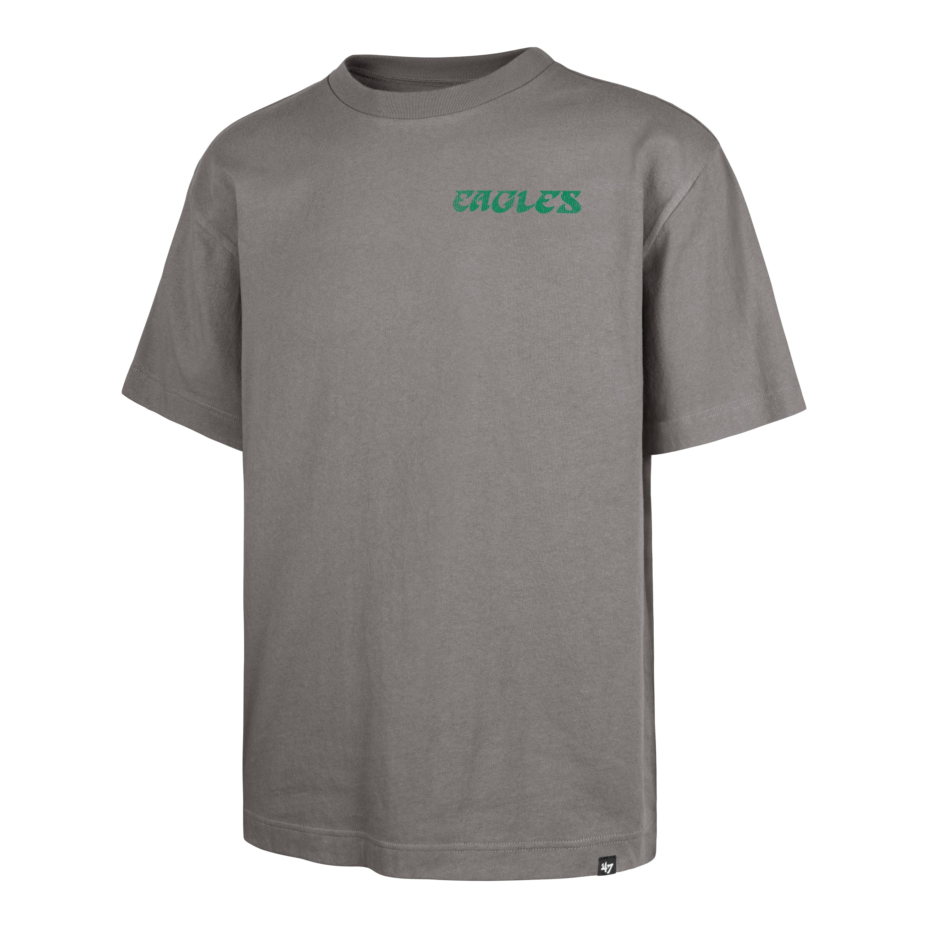 PHILADELPHIA EAGLES HISTORIC REGIONAL '47 BACKER FOUNDATION TEE WOLF GREY