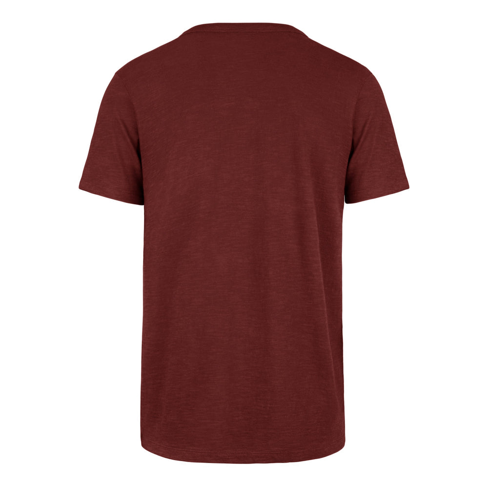 COLORADO AVALANCHE GRIT WORDMARK '47 SCRUM TEE CARDINAL