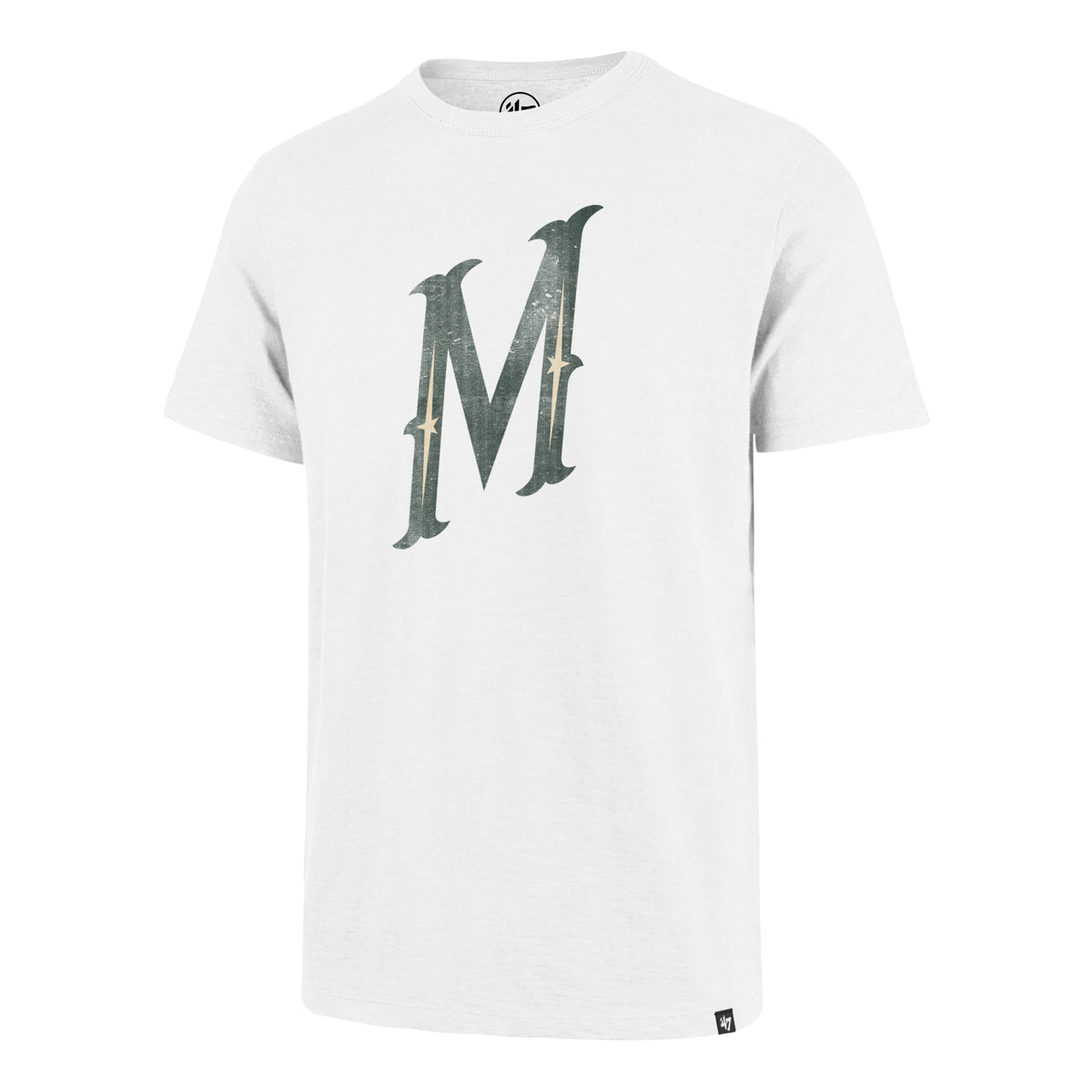 MINNESOTA WILD GRIT '47 SCRUM TEE WHITE WASH