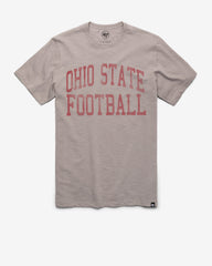 OHIO STATE BUCKEYES CLASSIC BLOCK '47 SCRUM TEE WOLF GREY
