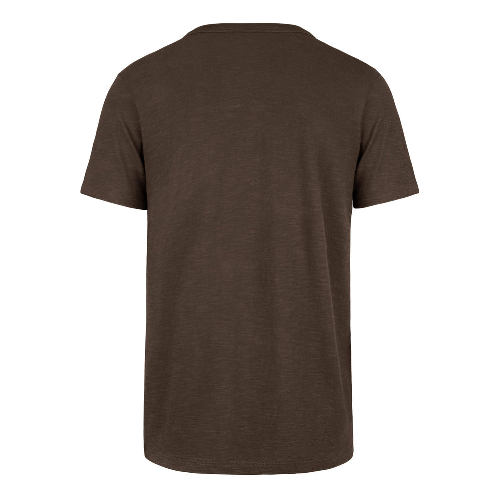 CLEVELAND BROWNS GRIT '47 SCRUM TEE CHOCOLATE