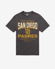 SAN DIEGO PADRES HEAD ON '47 SCRUM TEE CHARCOAL