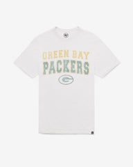 GREEN BAY PACKERS STADIUM WAVE '47 SCRUM TEE WHITE WASH