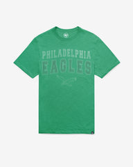 PHILADELPHIA EAGLES HISTORIC STADIUM WAVE '47 SCRUM TEE KELLY