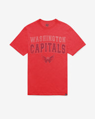 WASHINGTON CAPITALS STADIUM WAVE '47 SCRUM TEE RESCUE RED
