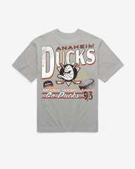 ANAHEIM DUCKS UNDER BAR '47 FOUNDATION TEE WOLF GREY