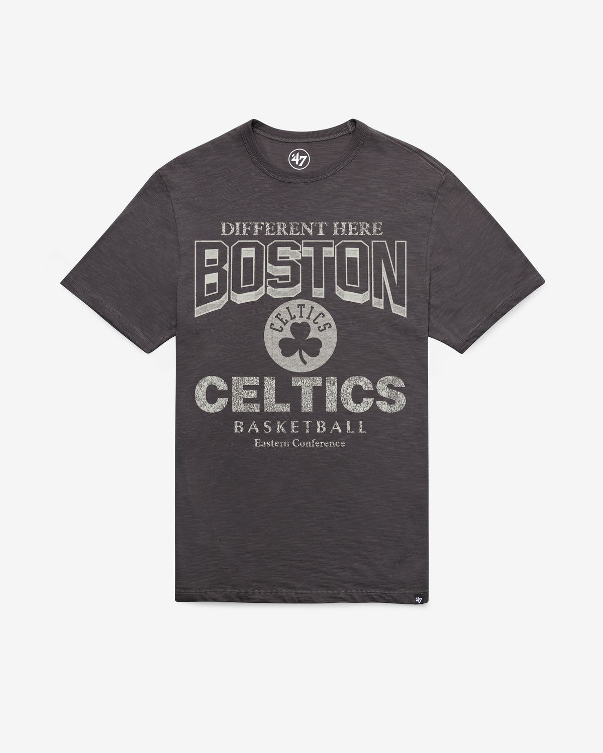 BOSTON CELTICS HEAD ON '47 SCRUM TEE CHARCOAL